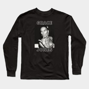 Grace Jones Long Sleeve T-Shirt